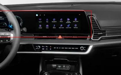 Приборная панель Kia Sportage + LCD