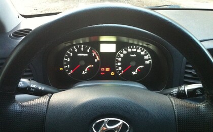 Приборная панель Hyundai Verna