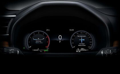 Панель приборов Lexus LX 2025